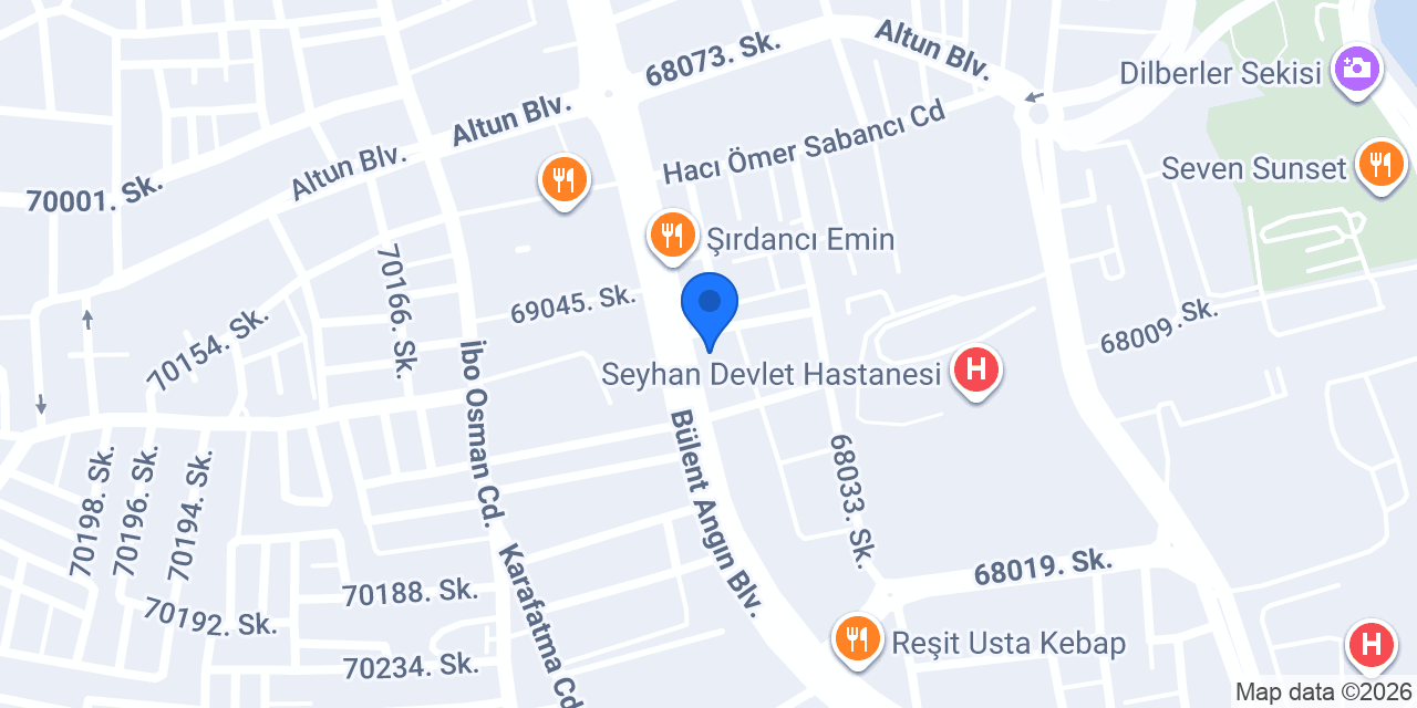 PİRAMİT CAFE RESTAURANT konumu