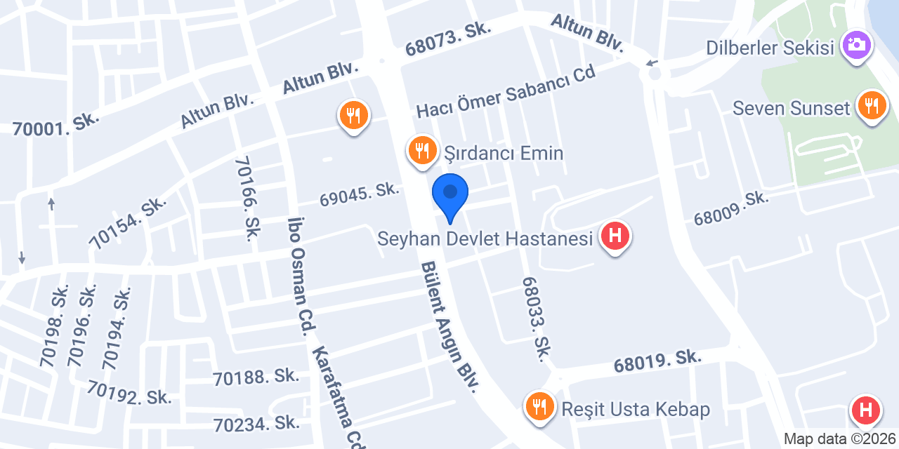 Hasan Usta Kebap Barajyolu konumu
