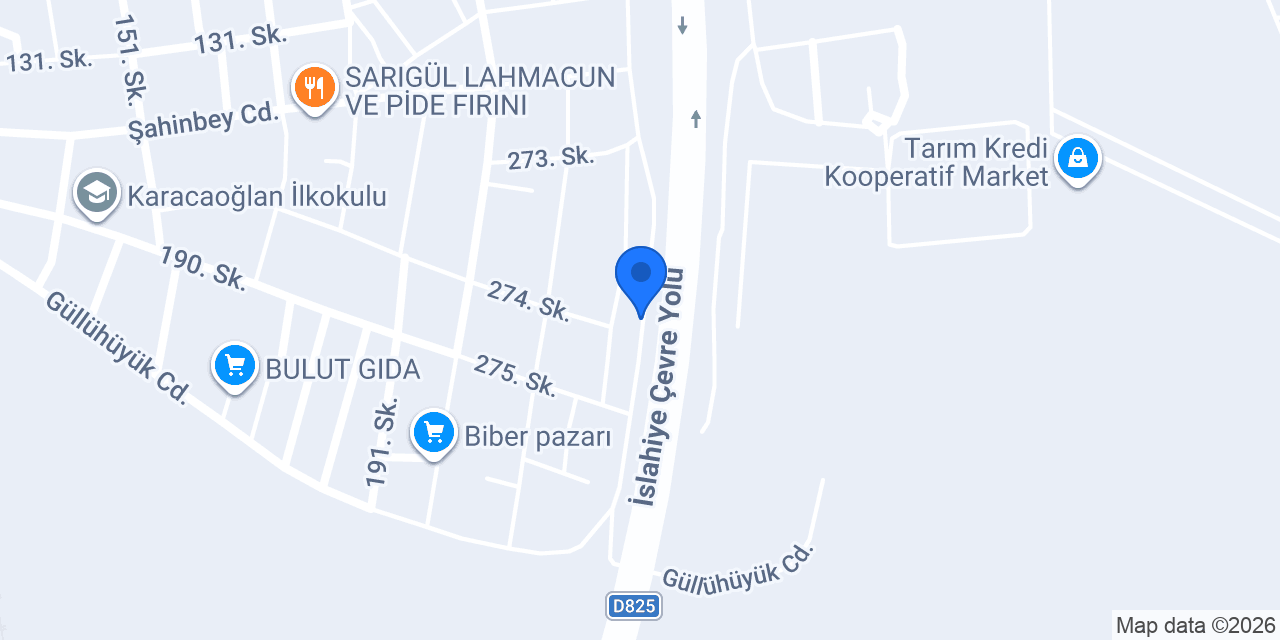 İmat Ofset Kutu Ambalaj konumu