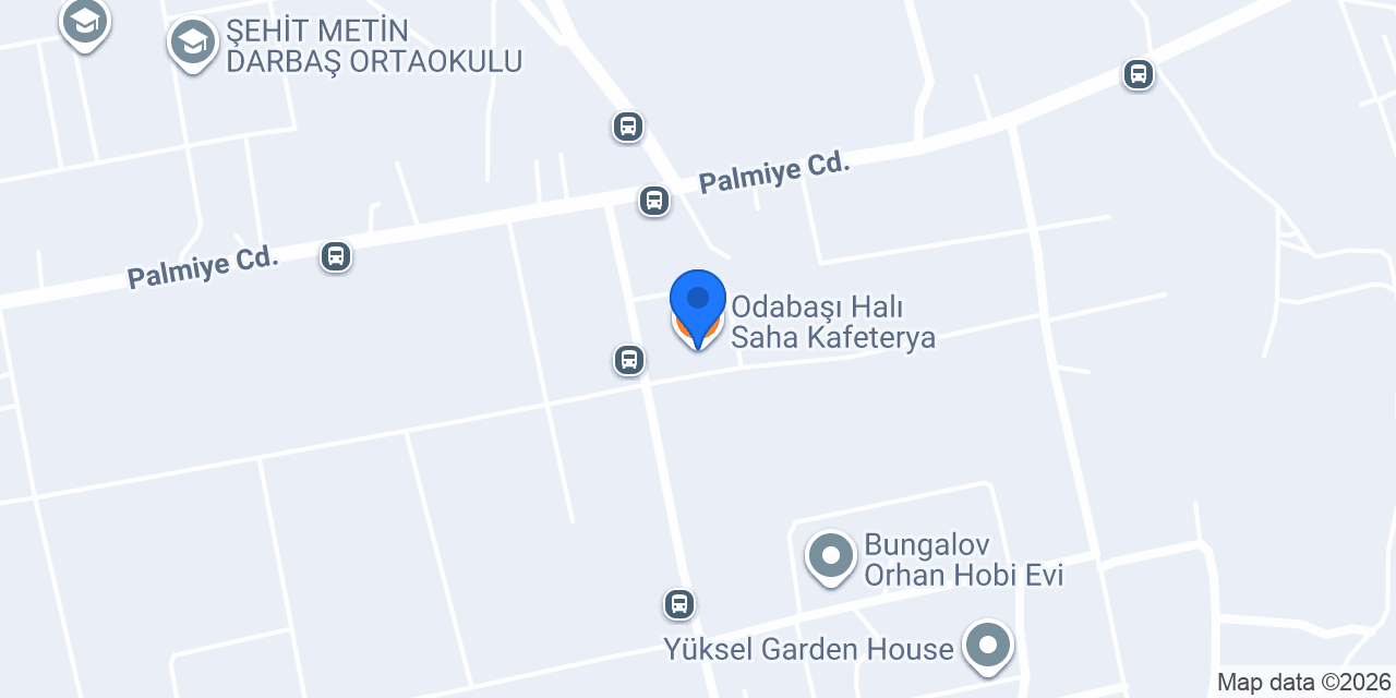 Odabaşı Halı Saha Kafeterya konumu
