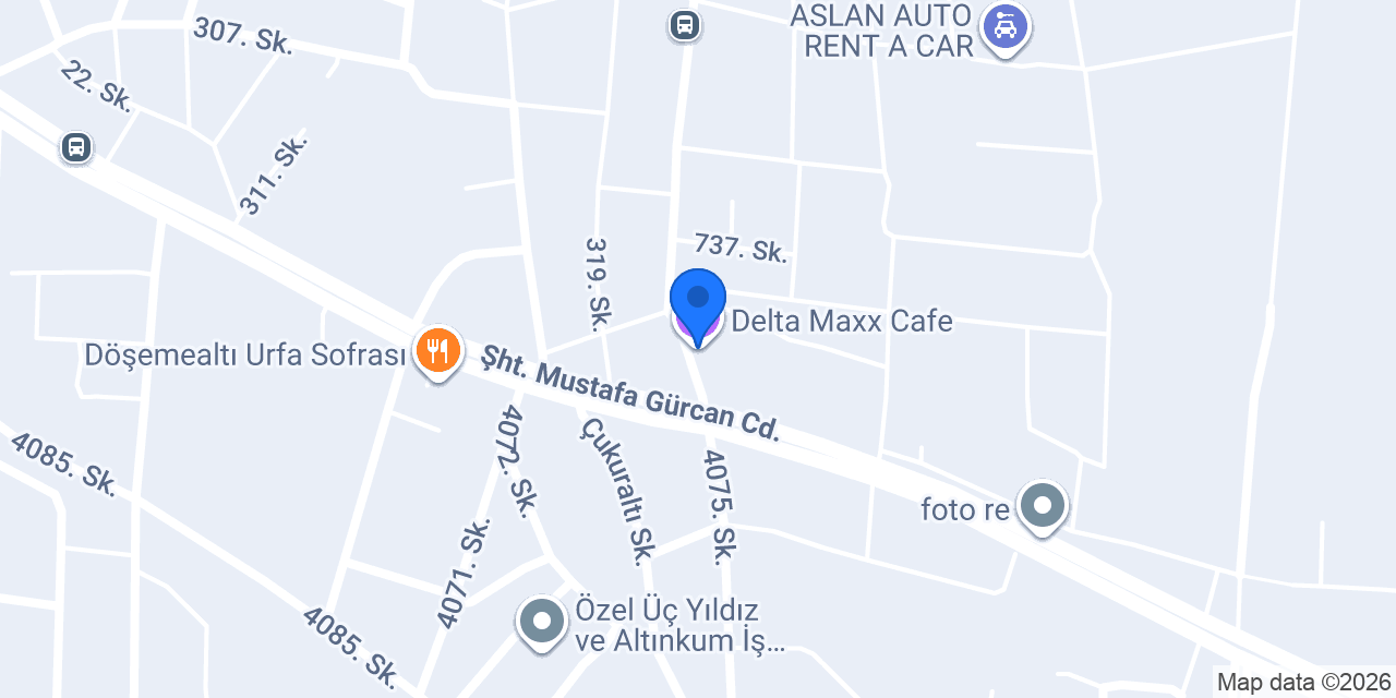 Delta Maxx Cafe konumu