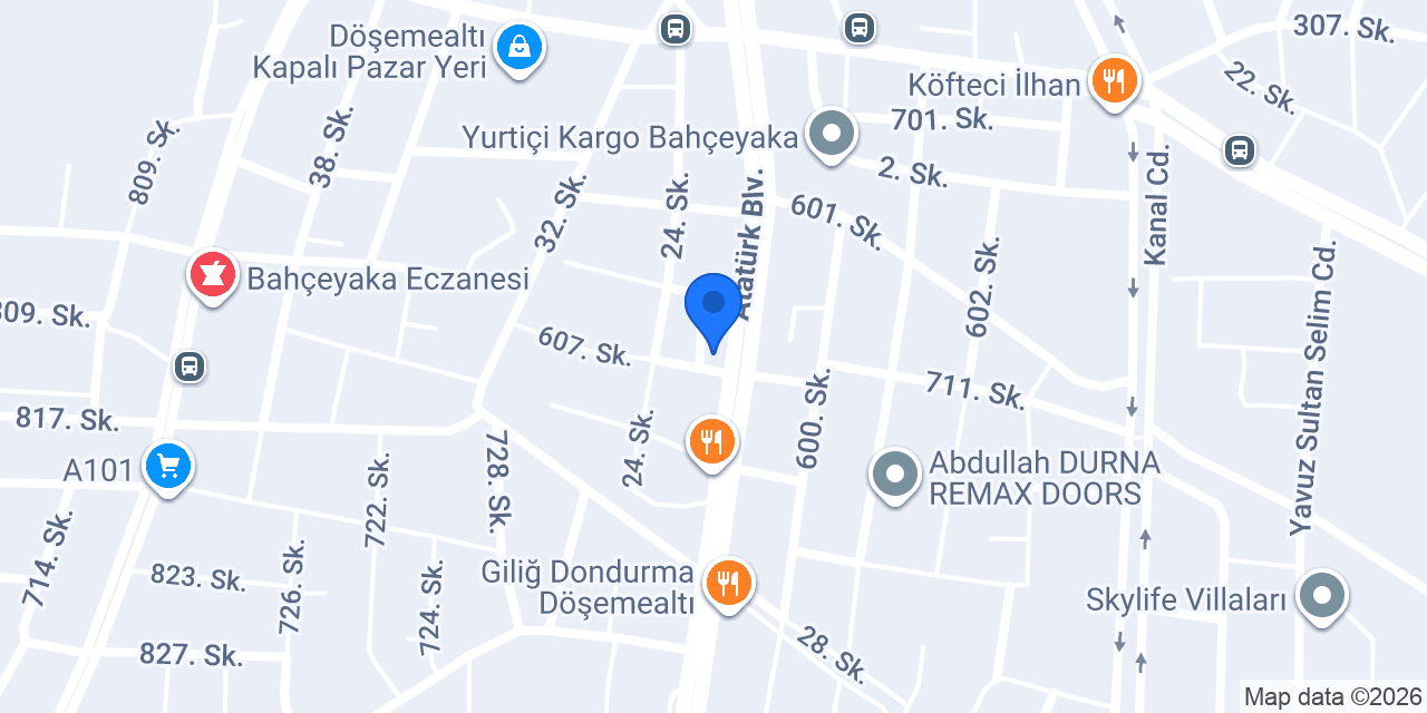 Ziraat Bankası konumu