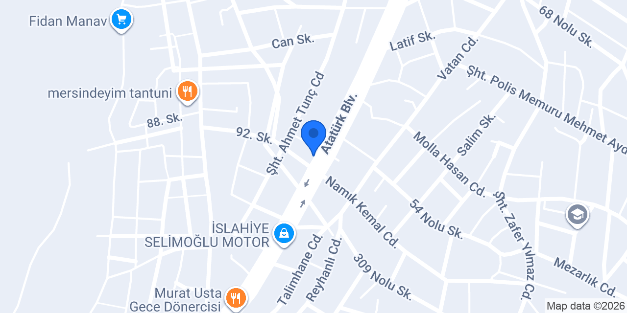 Özgelebek Ticaret konumu