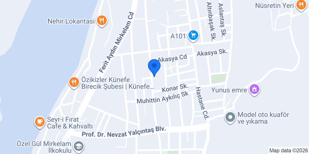 ÖZ IŞIK ET TAVUK DÜNYASI konumu