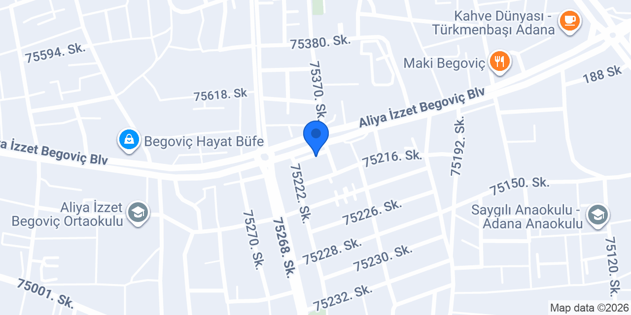 Zavallı Dönerci Begoviç konumu