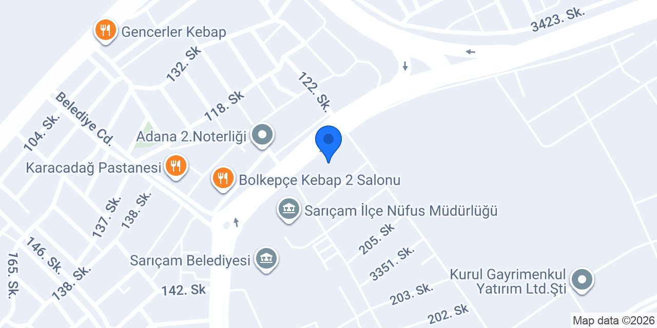 Yıldız Restaurant konumu