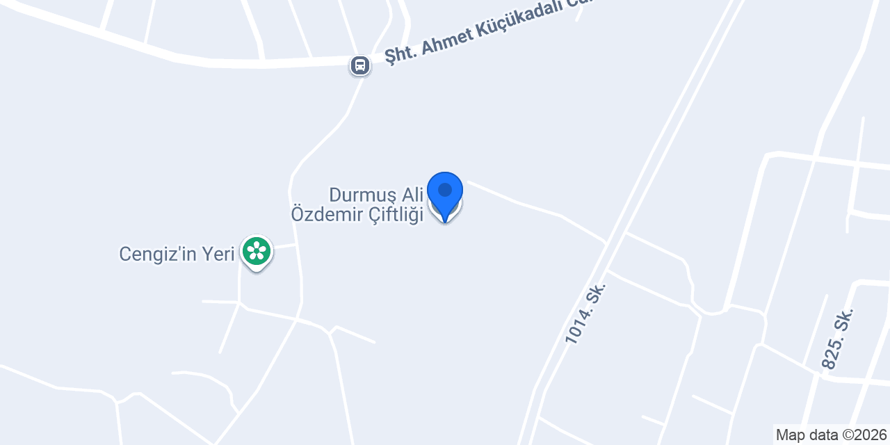 Durmuş Ali Özdemir Çiftliği konumu
