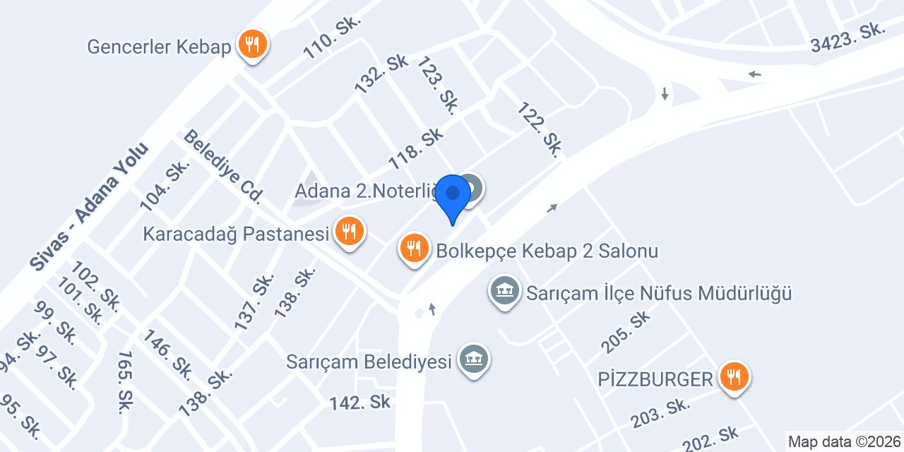 Forte Veteriner Kliniği konumu