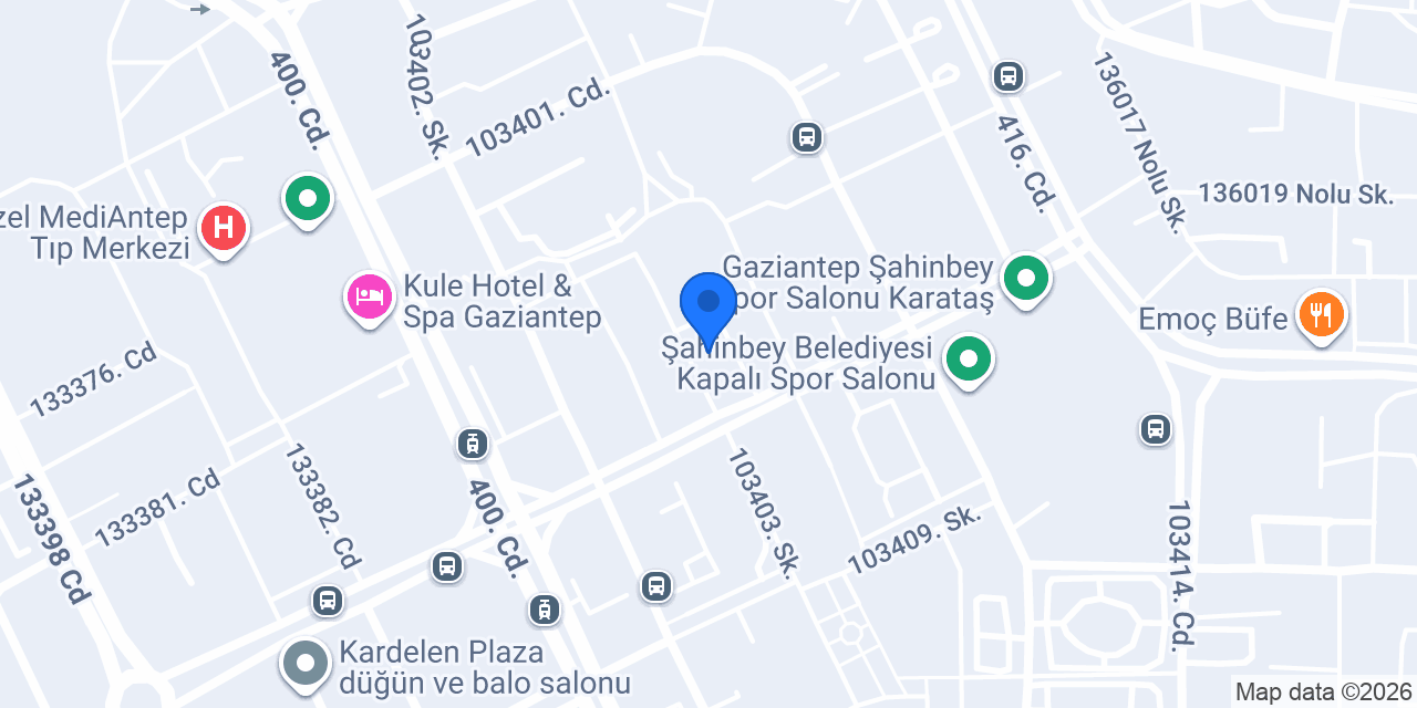 Çapar Elektrik konumu