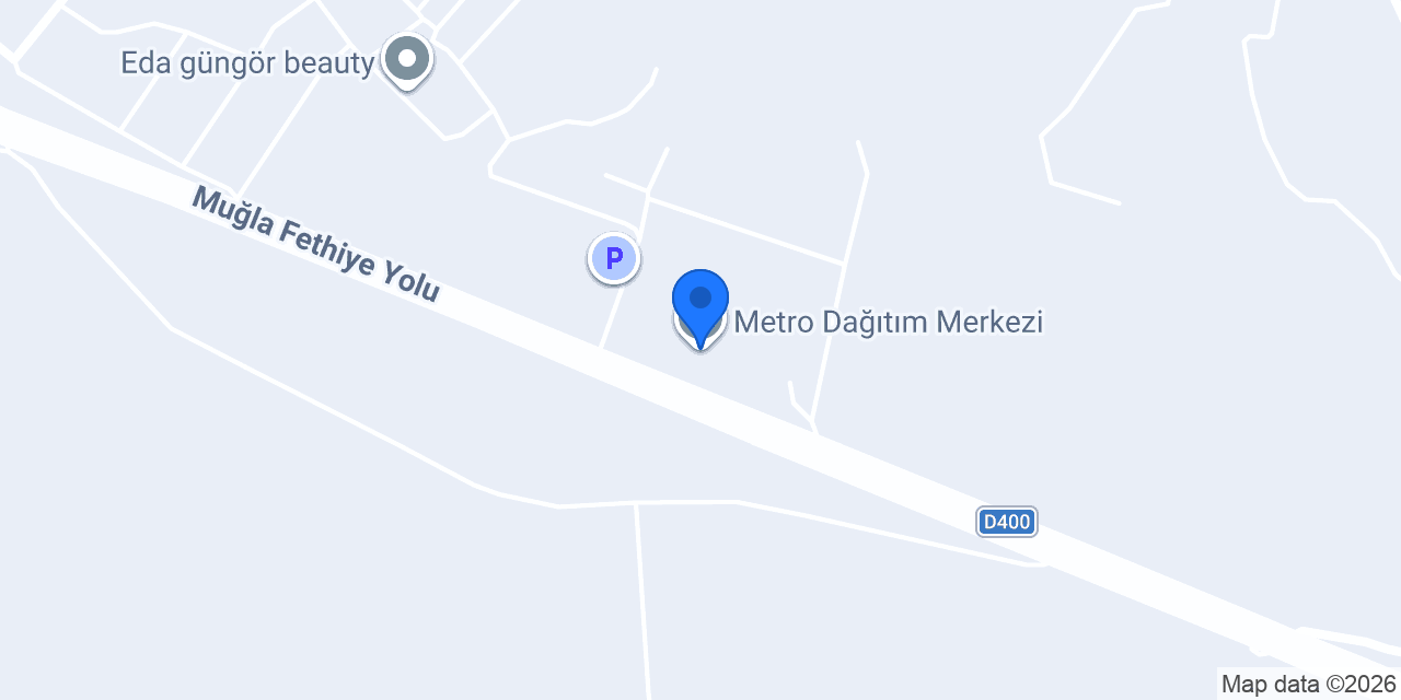 Metro Dağıtım Merkezi konumu