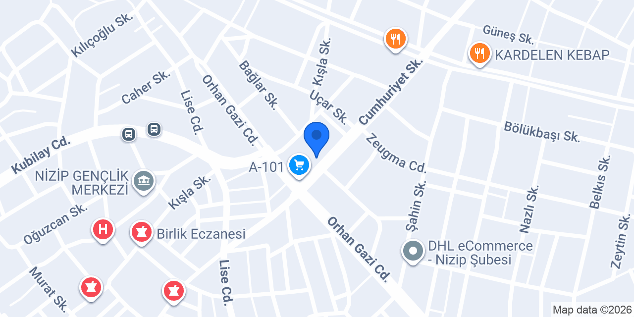 Serçe mobilya konumu