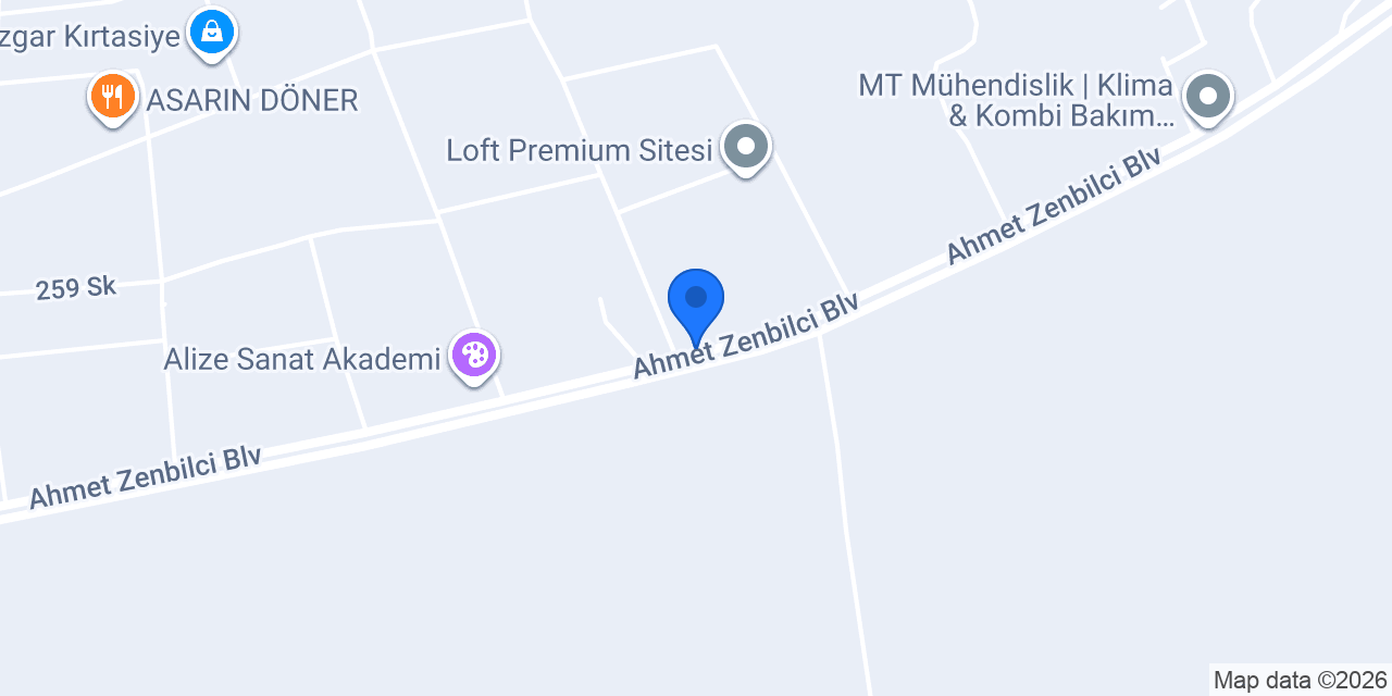 Eyşan Evden Eve Taşımacılık konumu