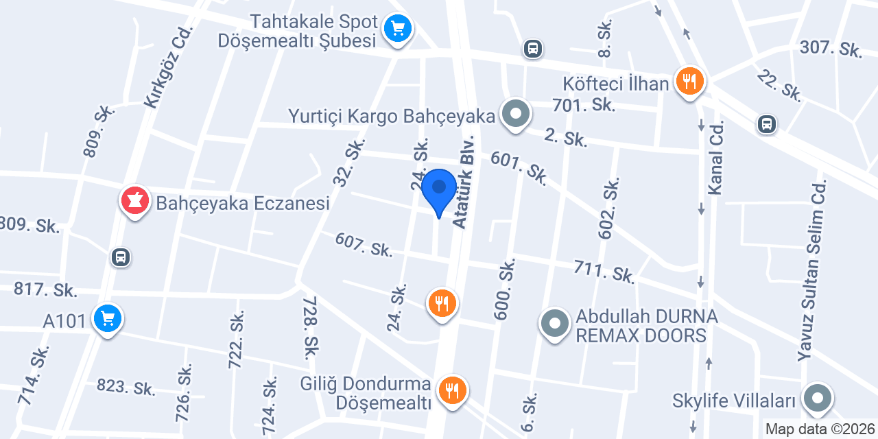 Döşemealtı Sürücü Kursu konumu