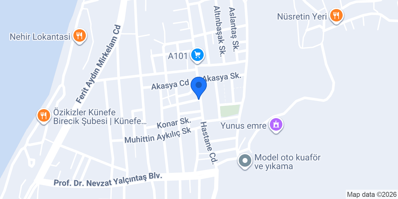 ÖZ-İŞ teknik servis konumu