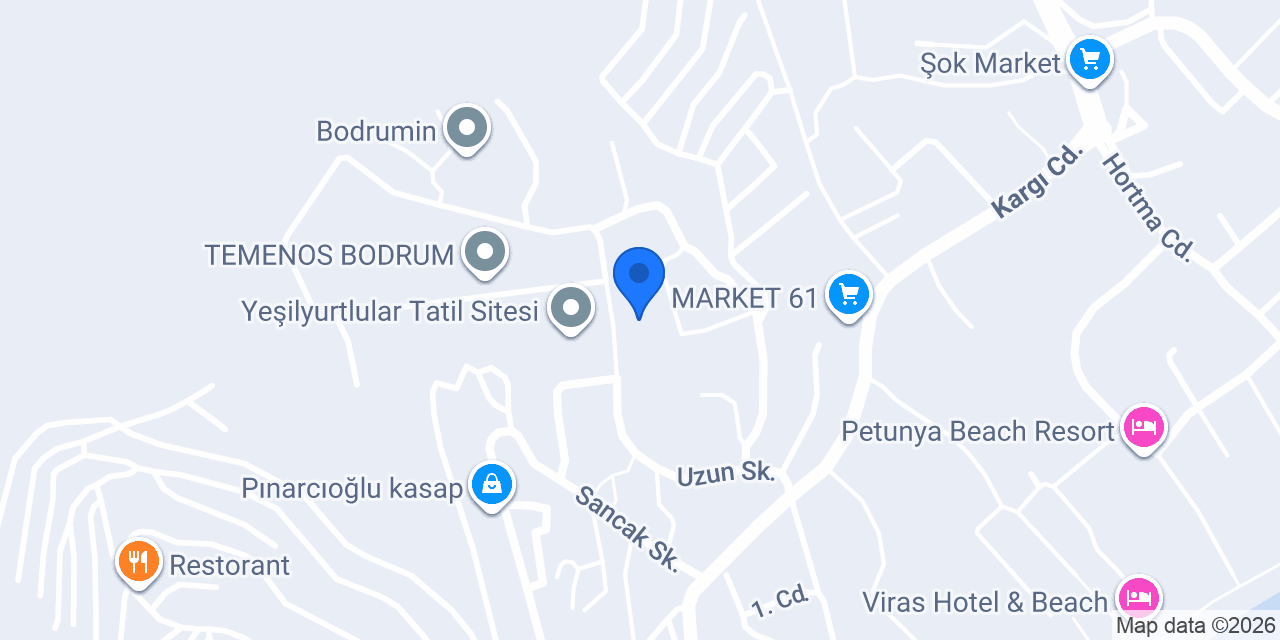 PLAN BODRUM konumu