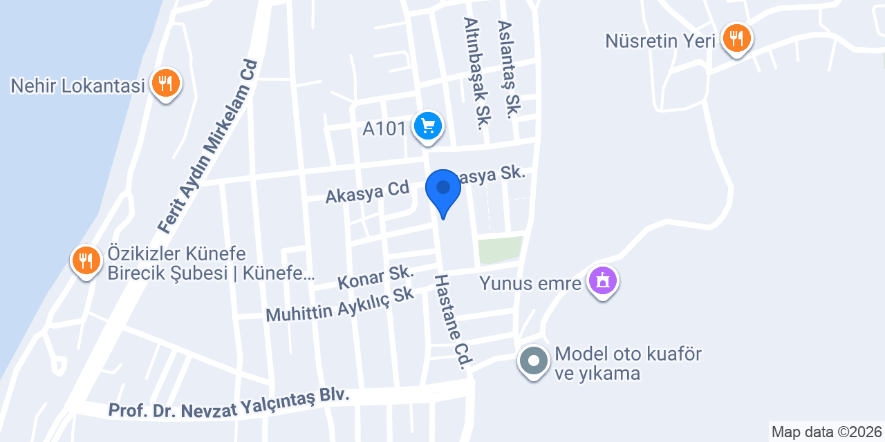 Aygaz Tüp Bayi konumu
