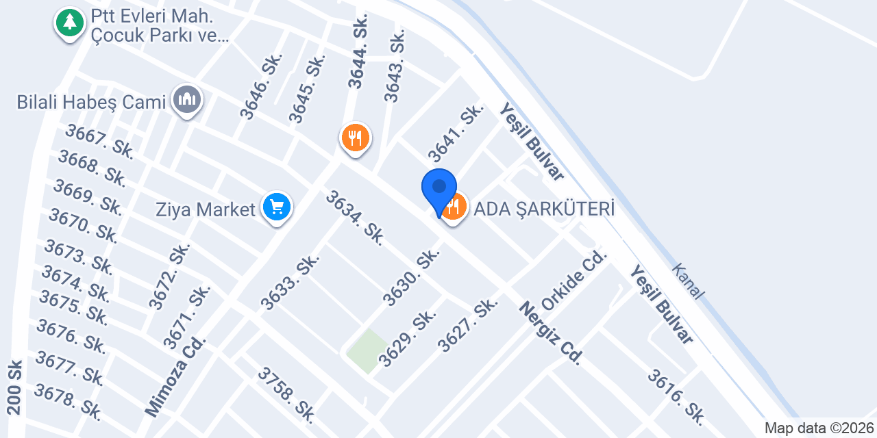 Yörük Baklava konumu