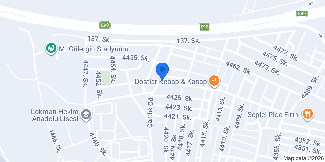 YÜCE MOBİLYA konumu