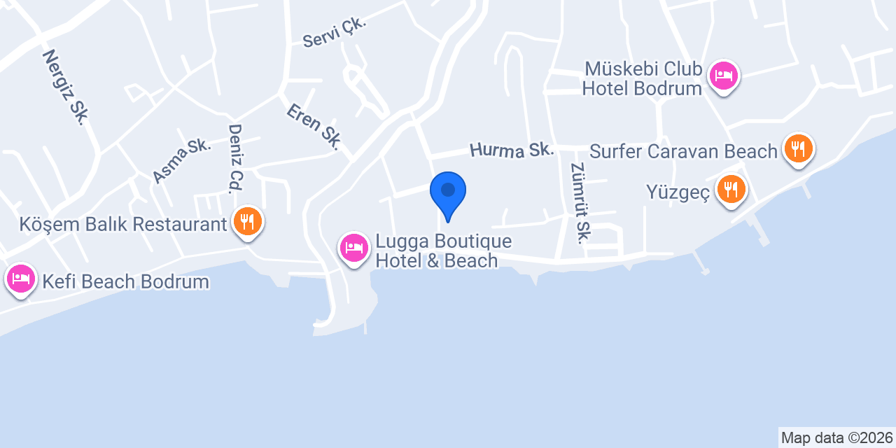 Hotel Marma Beach konumu