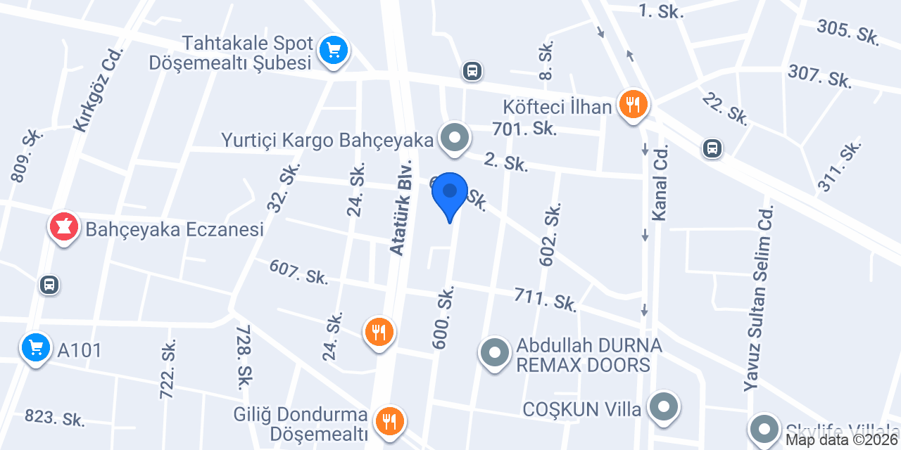 Kaya Yapı Gayrimenkül konumu