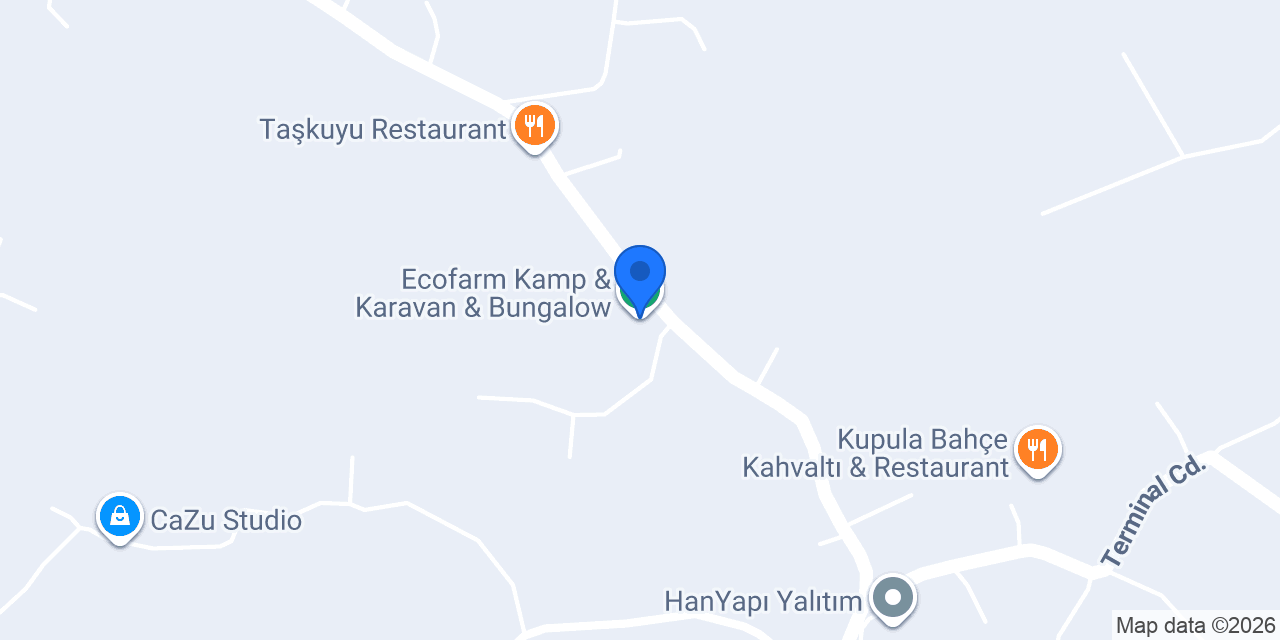 BODRUM Ecofarm Kamp & Karavan & Bungalow konumu