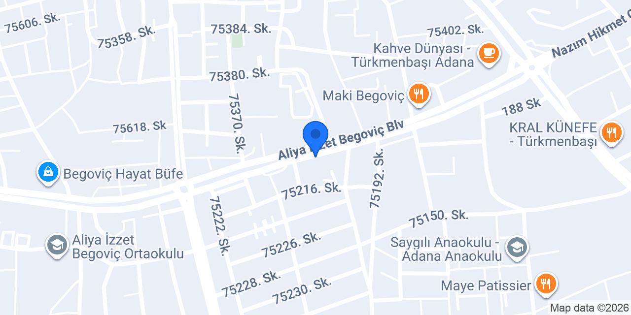 Dream Veteriner Kliniği konumu