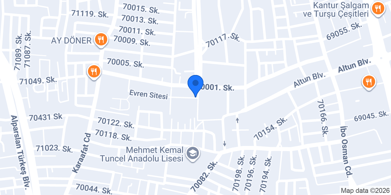 Aslan Elektrik konumu