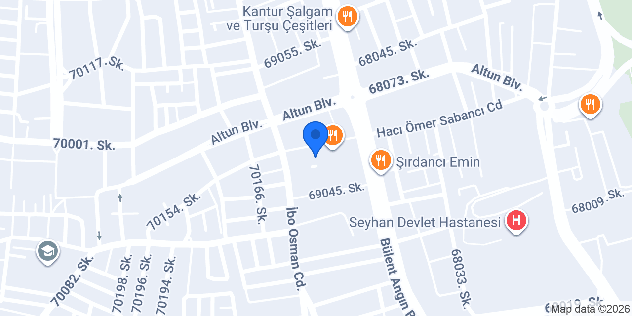 İksir Copy Center konumu