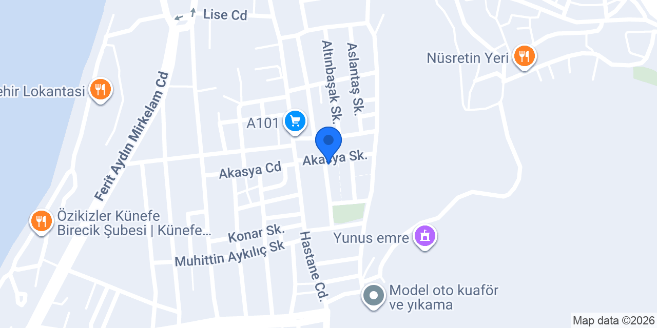 Birecik Auto Plaza konumu