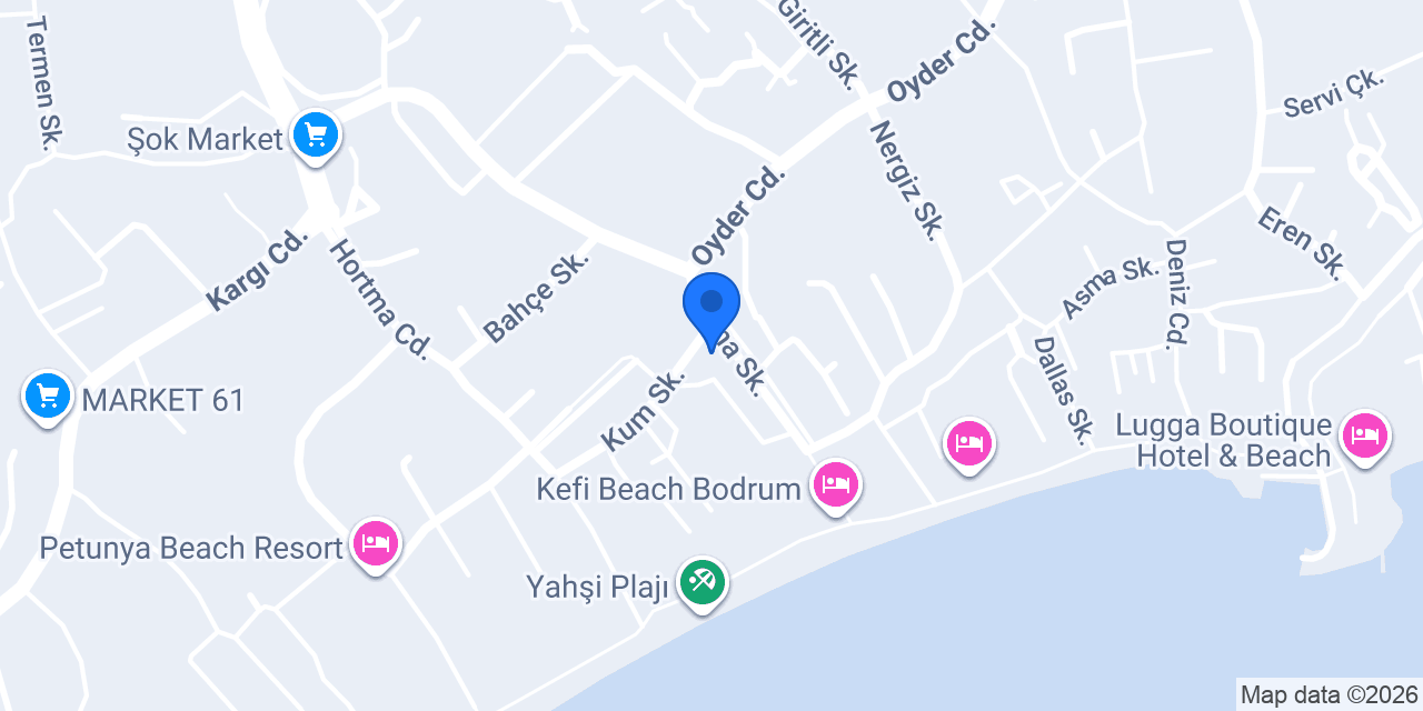 Yahsi Oto Yikama konumu