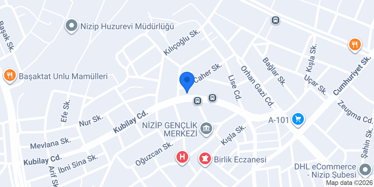Çalikuşu Emlak konumu