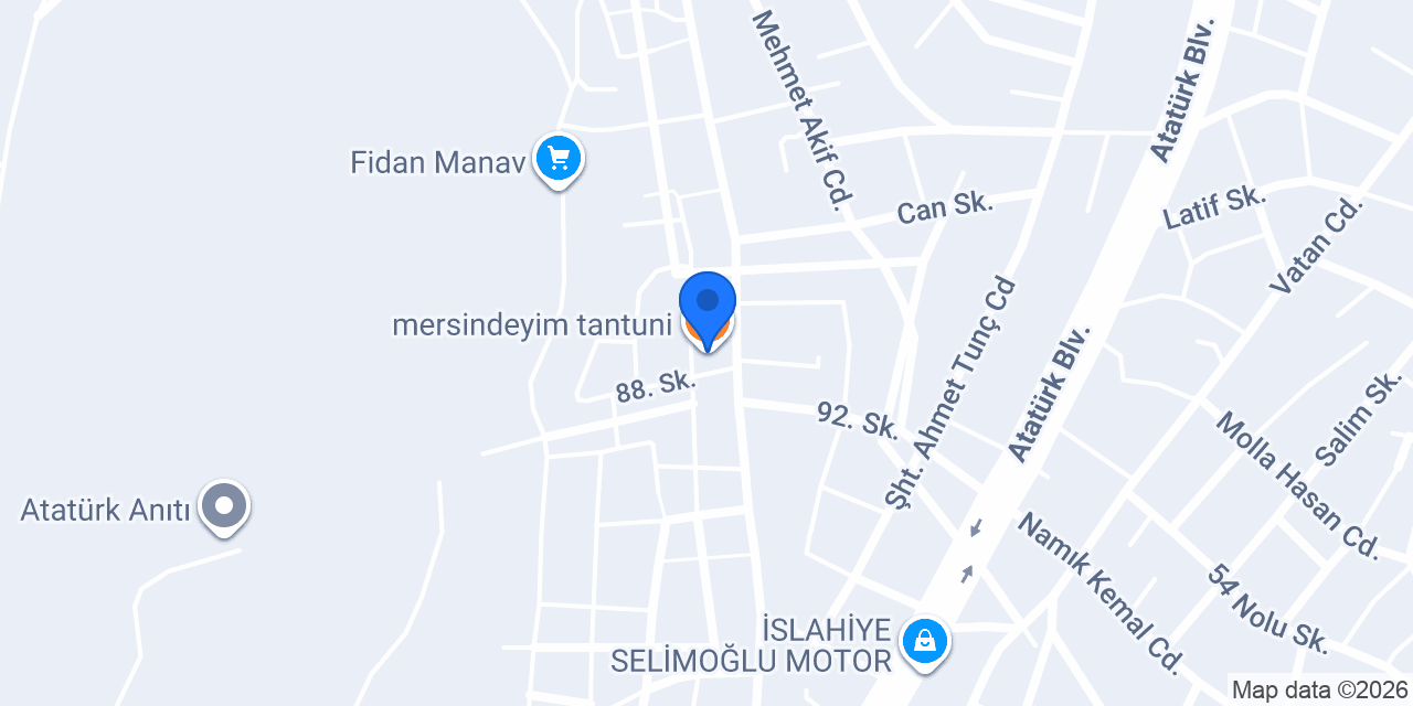 mersindeyim tantuni konumu