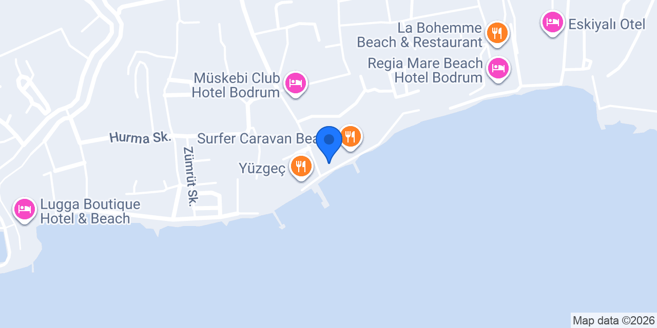 Ayana Balık Restaurant konumu