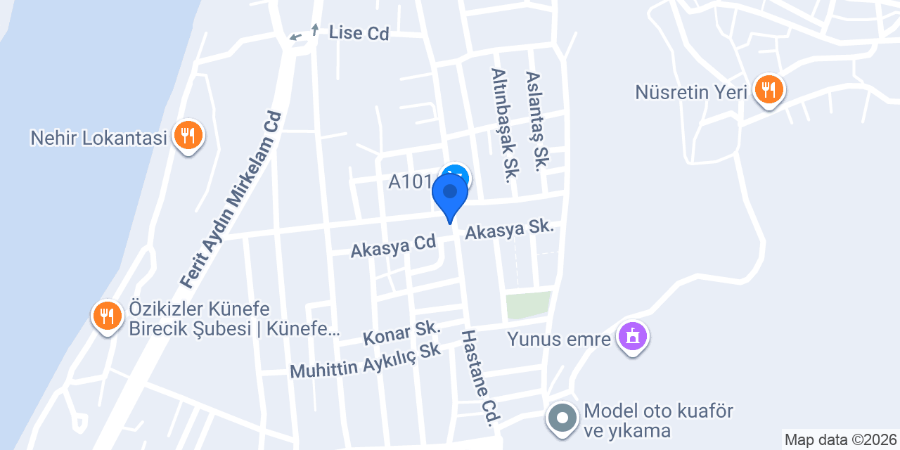 Isik Unlu Mamulleri konumu