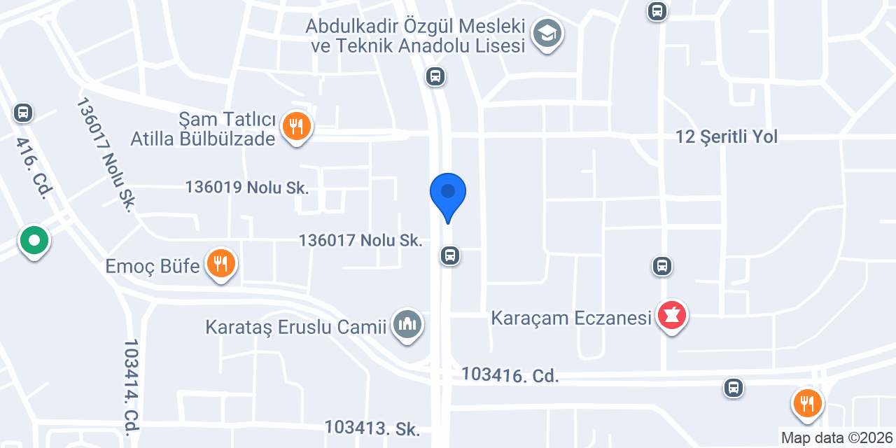 Sistem Sürücü Kursu konumu