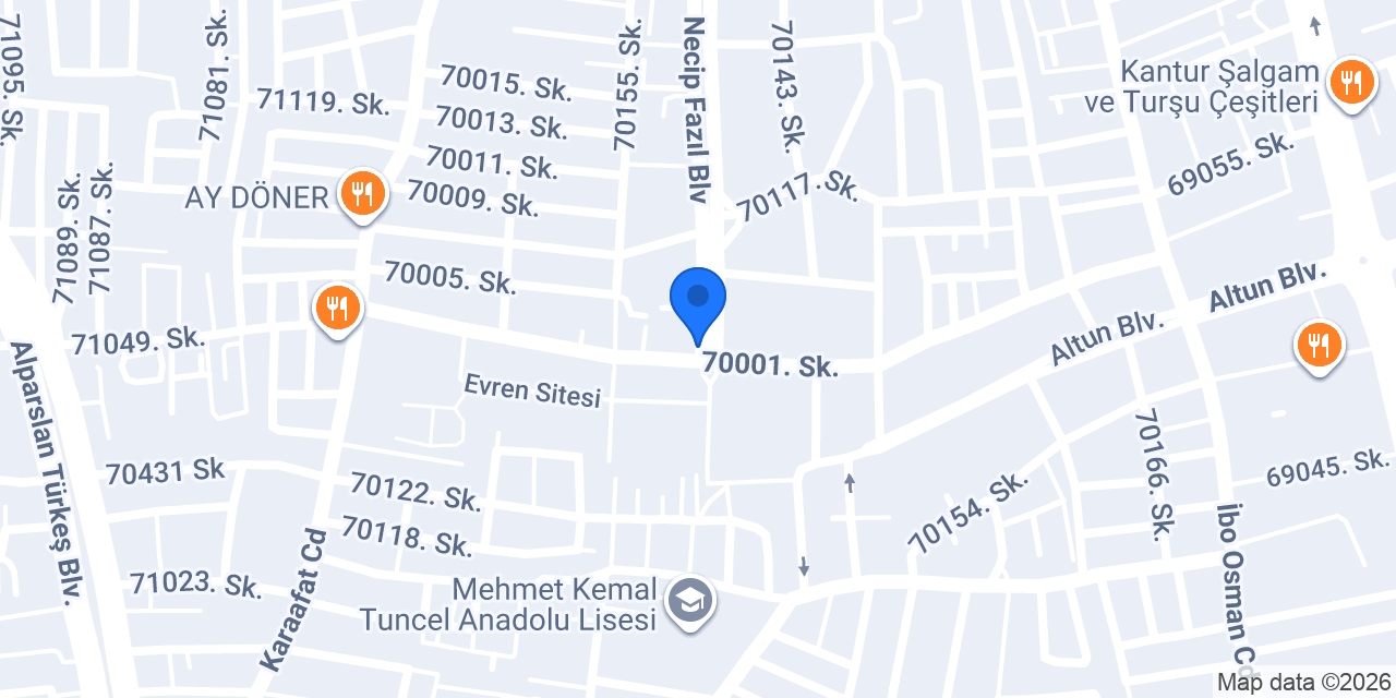 Salon Tunahan konumu