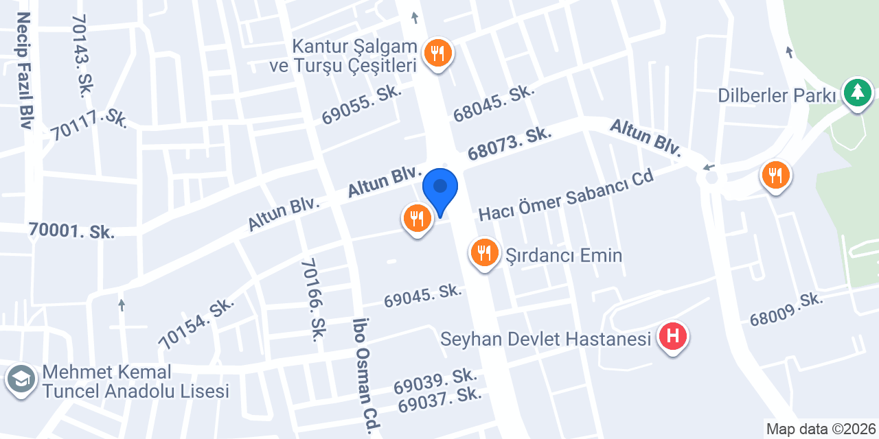 BOZKURT ECZANESİ konumu
