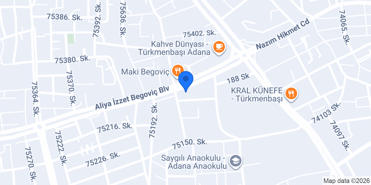 Kelebek Eczanesi konumu