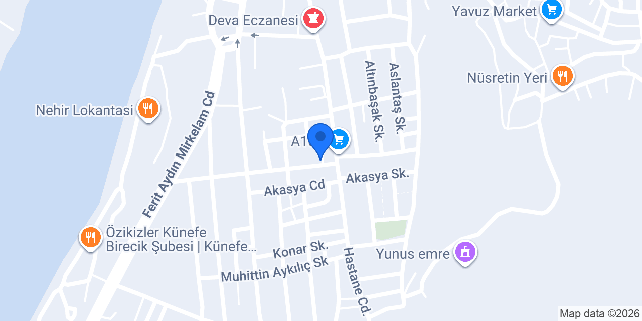 BİZİM KUAFÖR EYÜP konumu