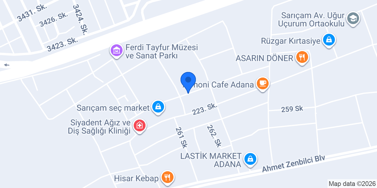 KSPlus Teknik Servis konumu
