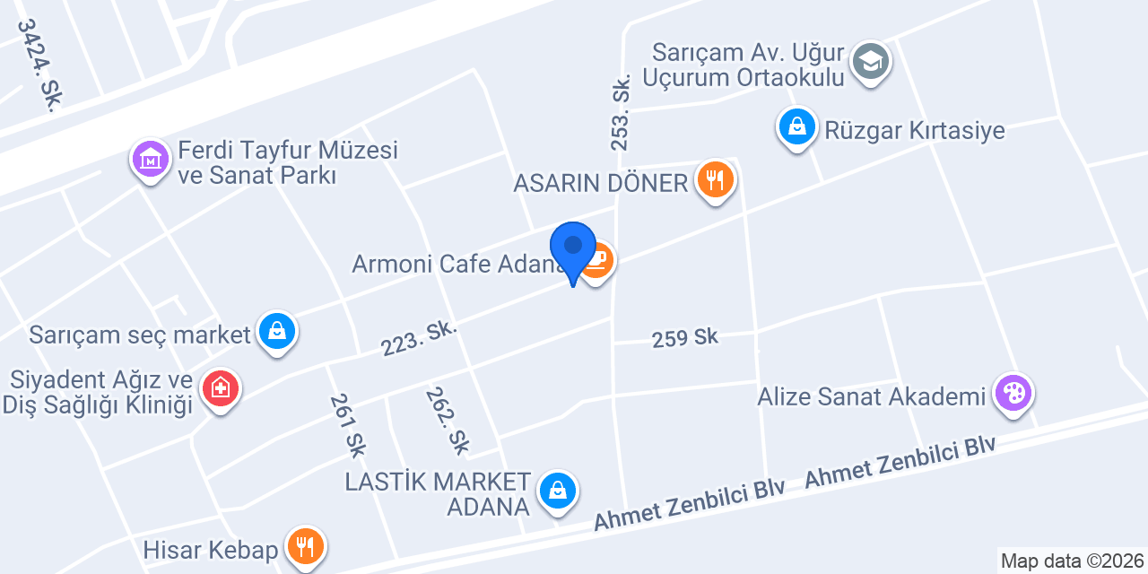 KZY ELEKTRİK konumu