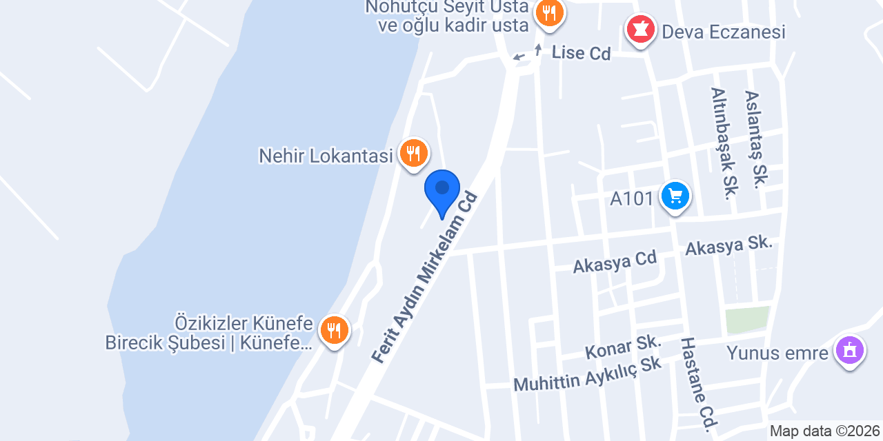 KÖŞK CAFE&LOKANTA konumu