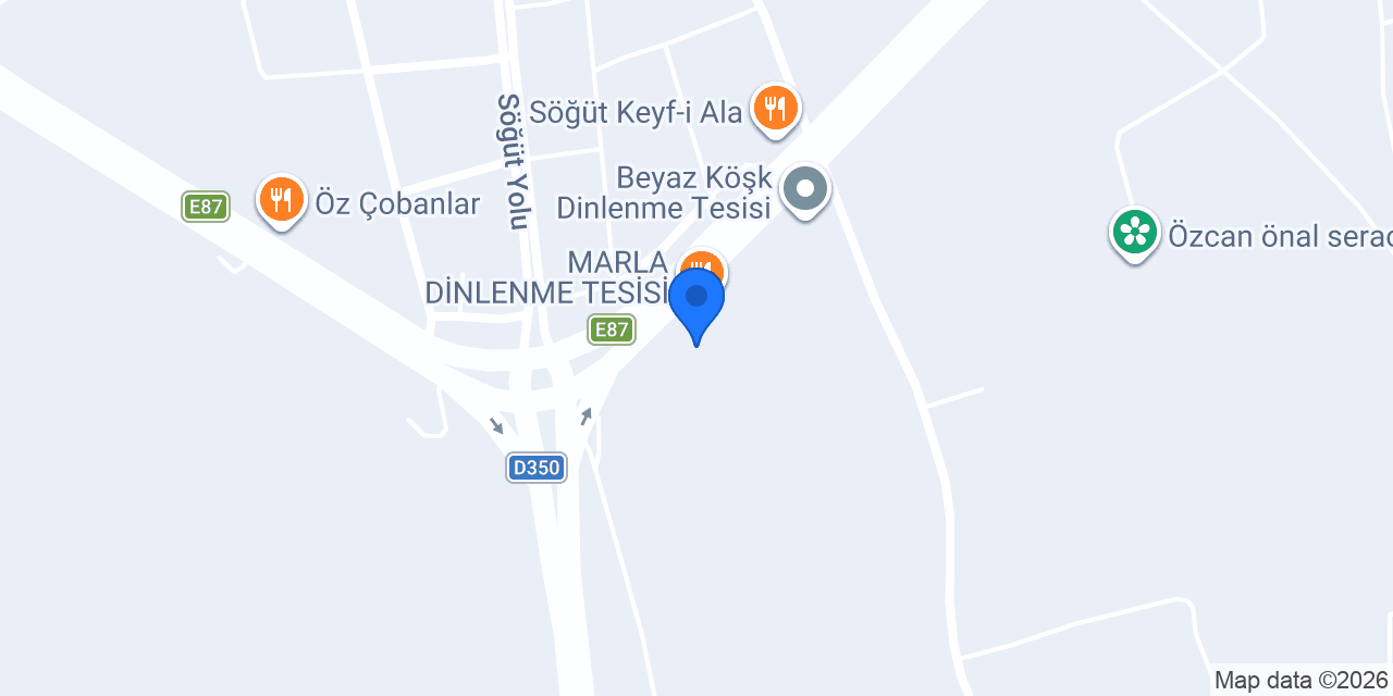Lezzet sofrası kamelya konumu