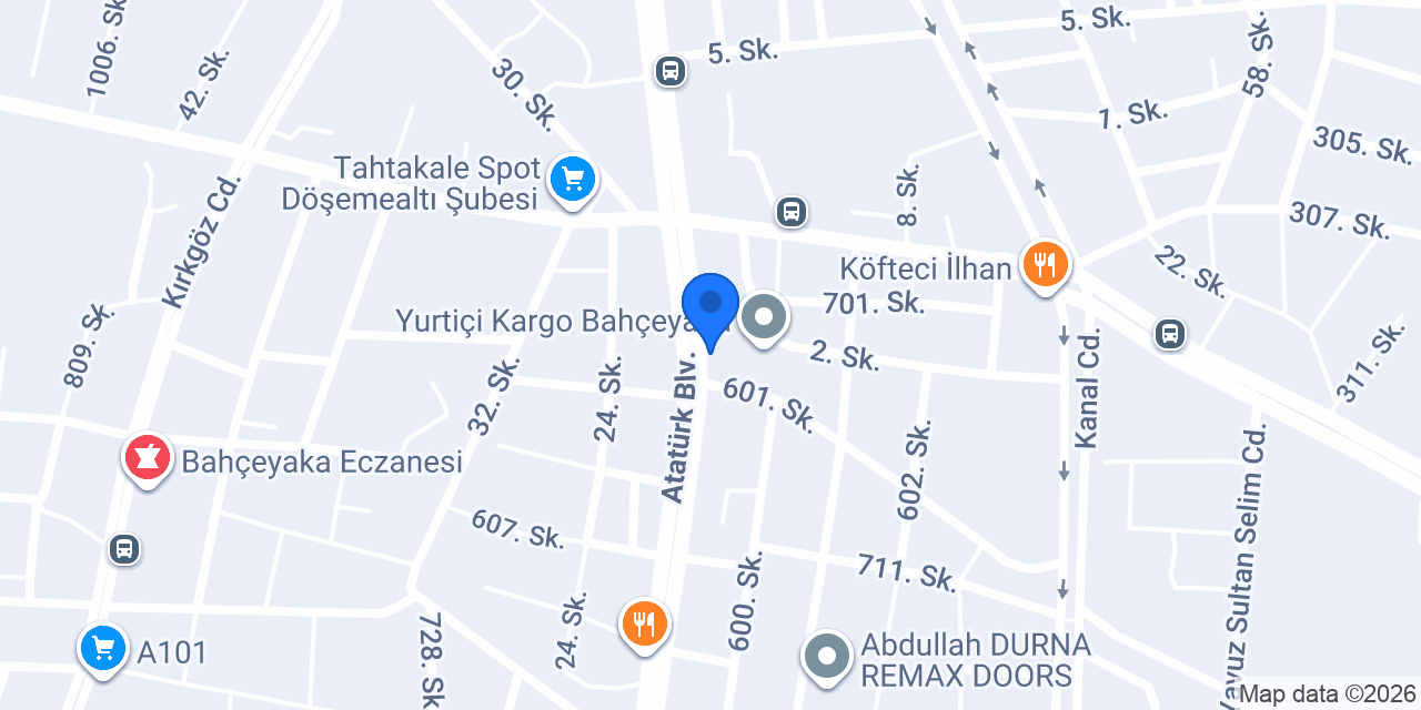 Dürümcü Bedir Usta konumu