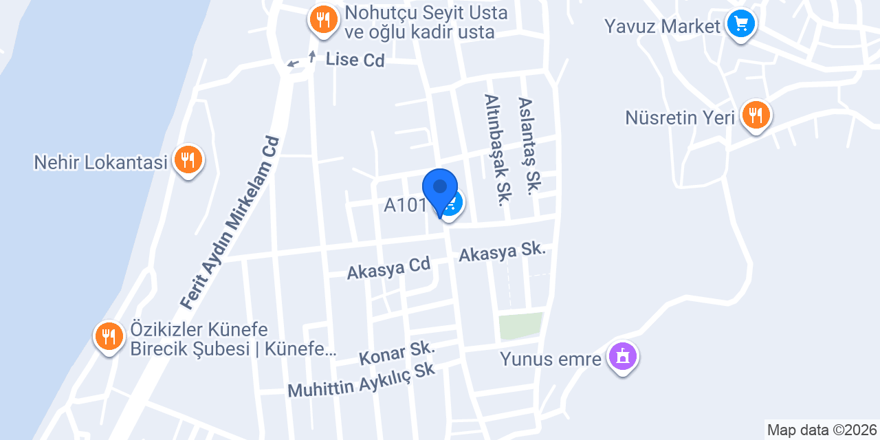 Bereket Kasabı konumu