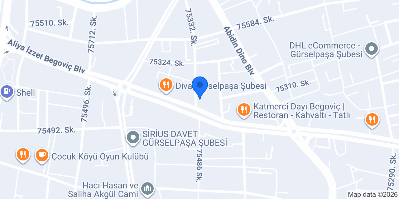 Ebru Mamak Nail Stüdyo konumu