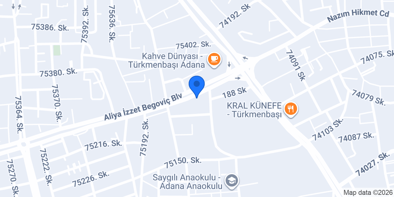 Deva Pet Market (Türkmenbaşı Şube) konumu