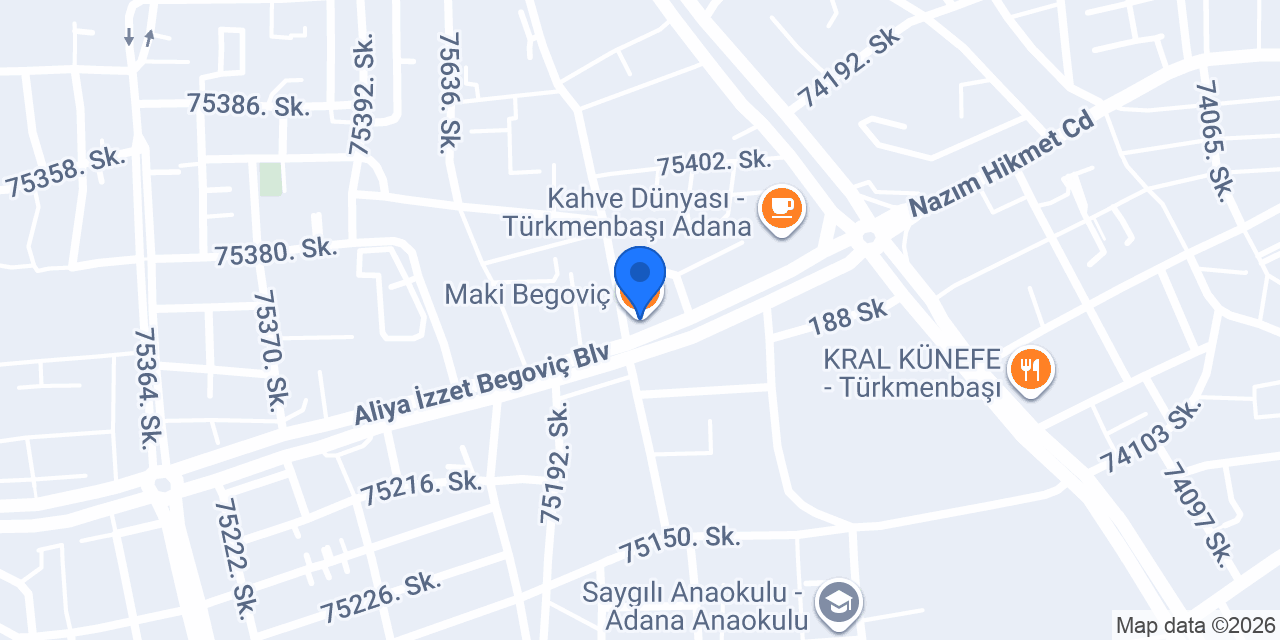 Maki Begoviç konumu