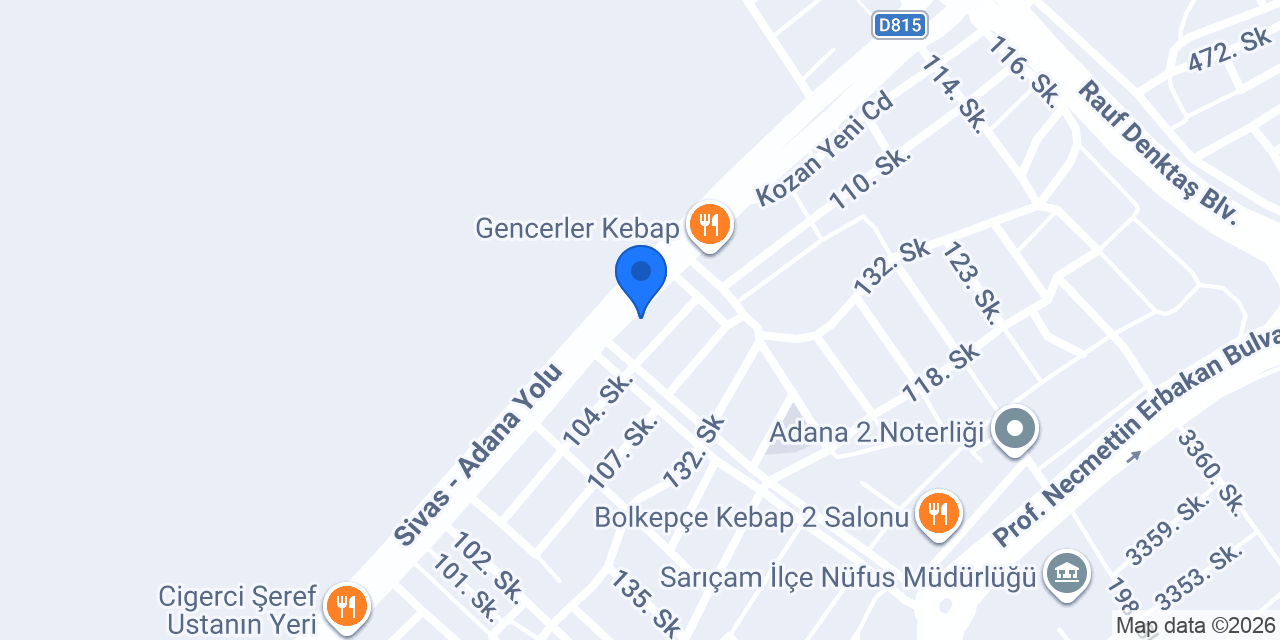 İkra Duşakabin & Menfez konumu
