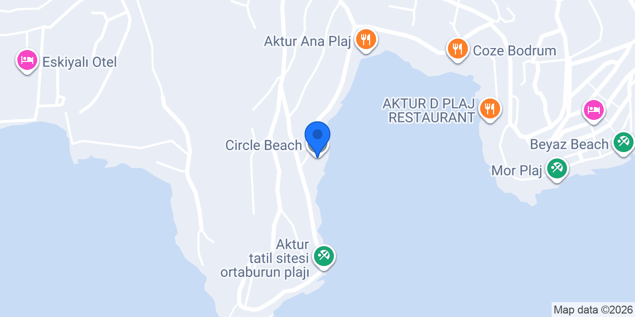 Circle Beach konumu